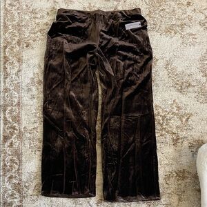 Anthropologie Brown Wide Leg Pants